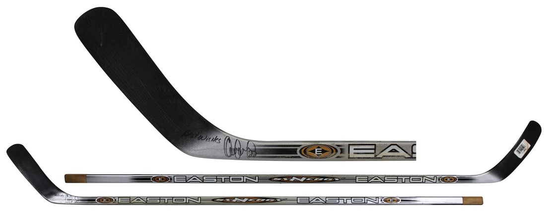 Claude Lemieux Autographed Montreal Canadiens Eastern Synergy Stick Beckett Authenticated: Claude Lemieux Autographed Montreal Canadiens Eastern Synergy Stick Beckett Authenticated This Eastern Synergy hockey stick features a personal inscription of "Best Wishes" and is signed by Claude Lem