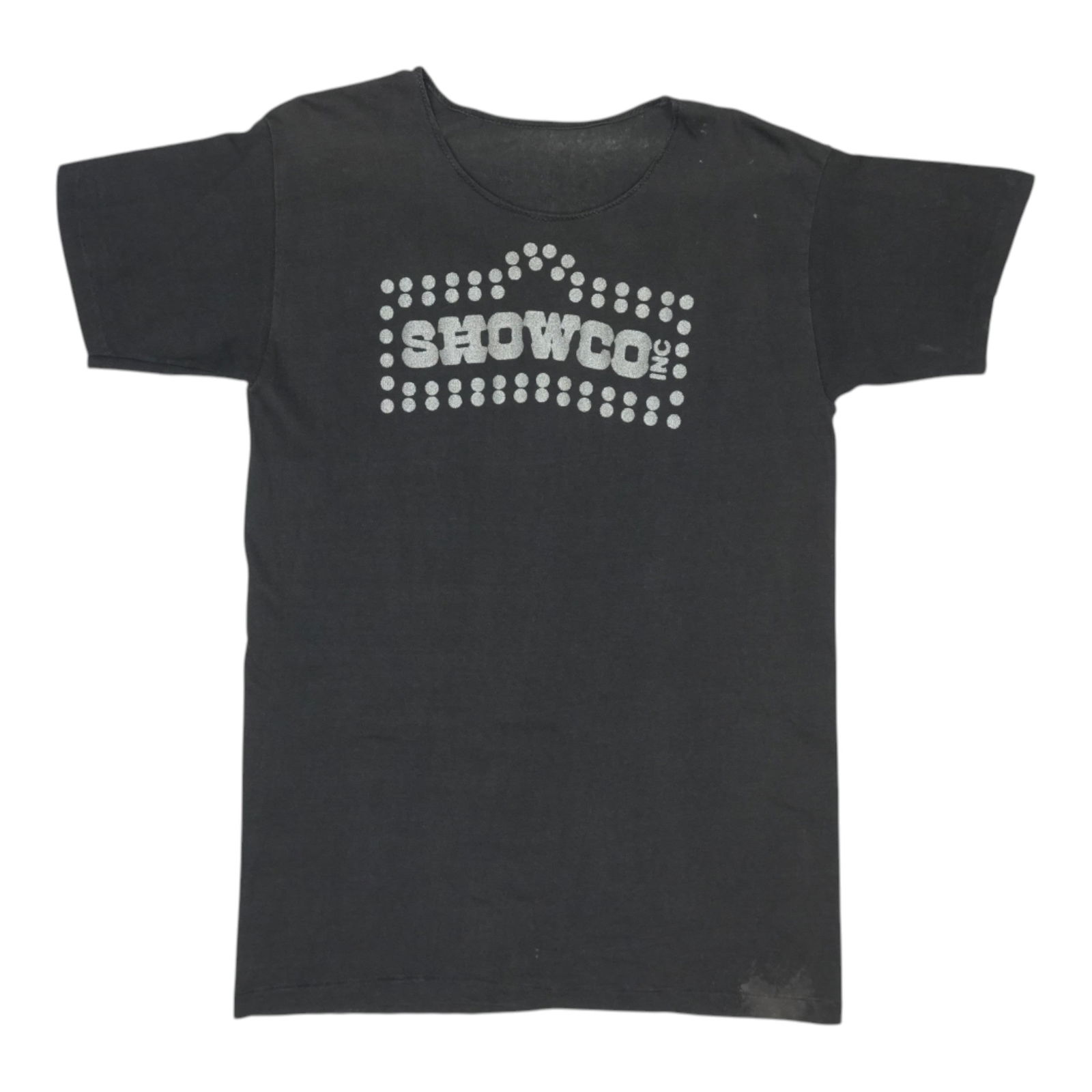 Vintage 1976 Wings Paul McCartney Showco Concert Tour Black Cotton Shirt: Vintage 1976 Wings Paul McCartney Showco Concert Tour Black Cotton Shirt This is an original vintage 1976 Showco Wings Paul McCartney Tour Shirt featuring graphics on both the front and back. The shir