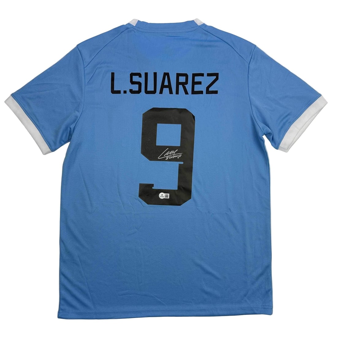 Luis Suarez Autographed Uruguay Soccer Jersey Beckett COA (1 of 4)