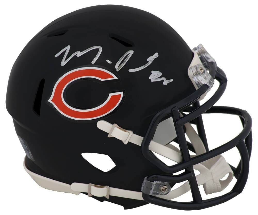 Montez Sweat Signed Chicago Bears Mini Helmet with COA (1 of 1)