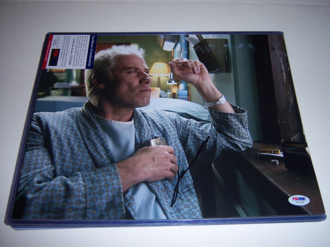 John Travolta Signed 11x14 Photo PSA/DNA From Paris With Love Pulp Fiction: John Travolta Signed 11x14 Photo PSA/DNA From Paris With Love Pulp Fiction Capture a piece of cinematic history with this original 11x14 photograph signed by John Travolta, featuring iconic moments fr
