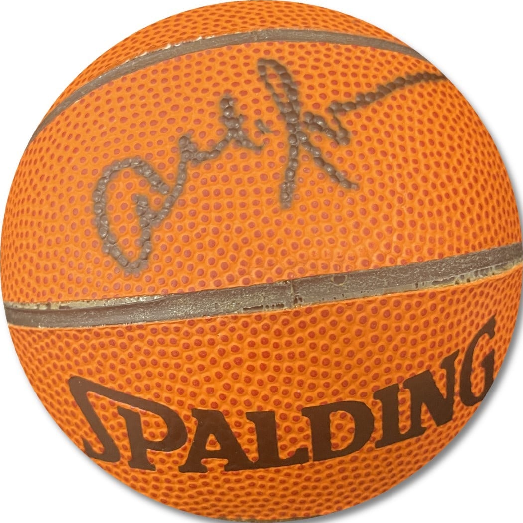 Allen Iverson Signed Mini Basketball Philadelphia 76ers JSA Authenticated (1 of 3)
