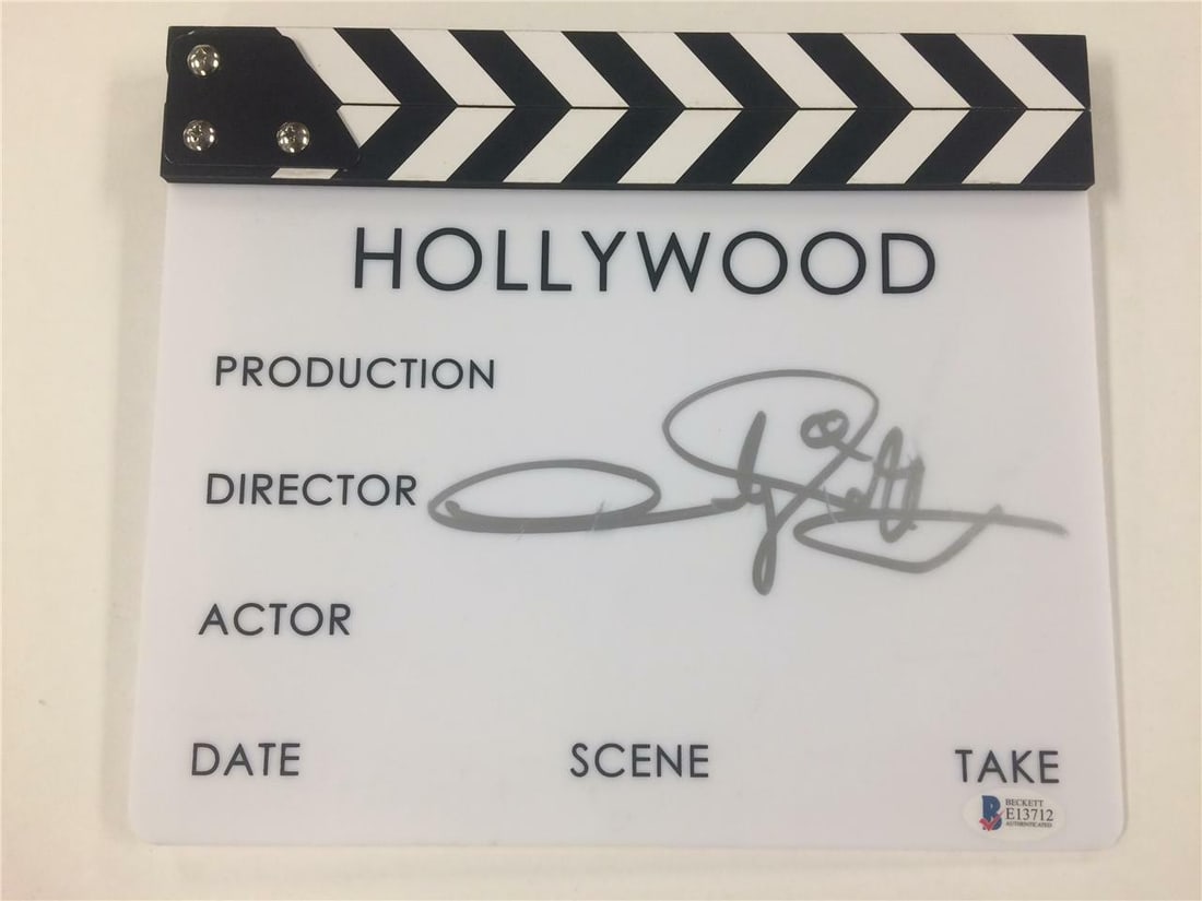 Andy Muschietti Signed Clapper Board With Beckett COA From IT Director: Andy Muschietti Signed Clapper Board With Beckett COA From IT Director This is an original clapper board autographed by Andy Muschietti, the director of IT. It comes with authentication from Beckett B