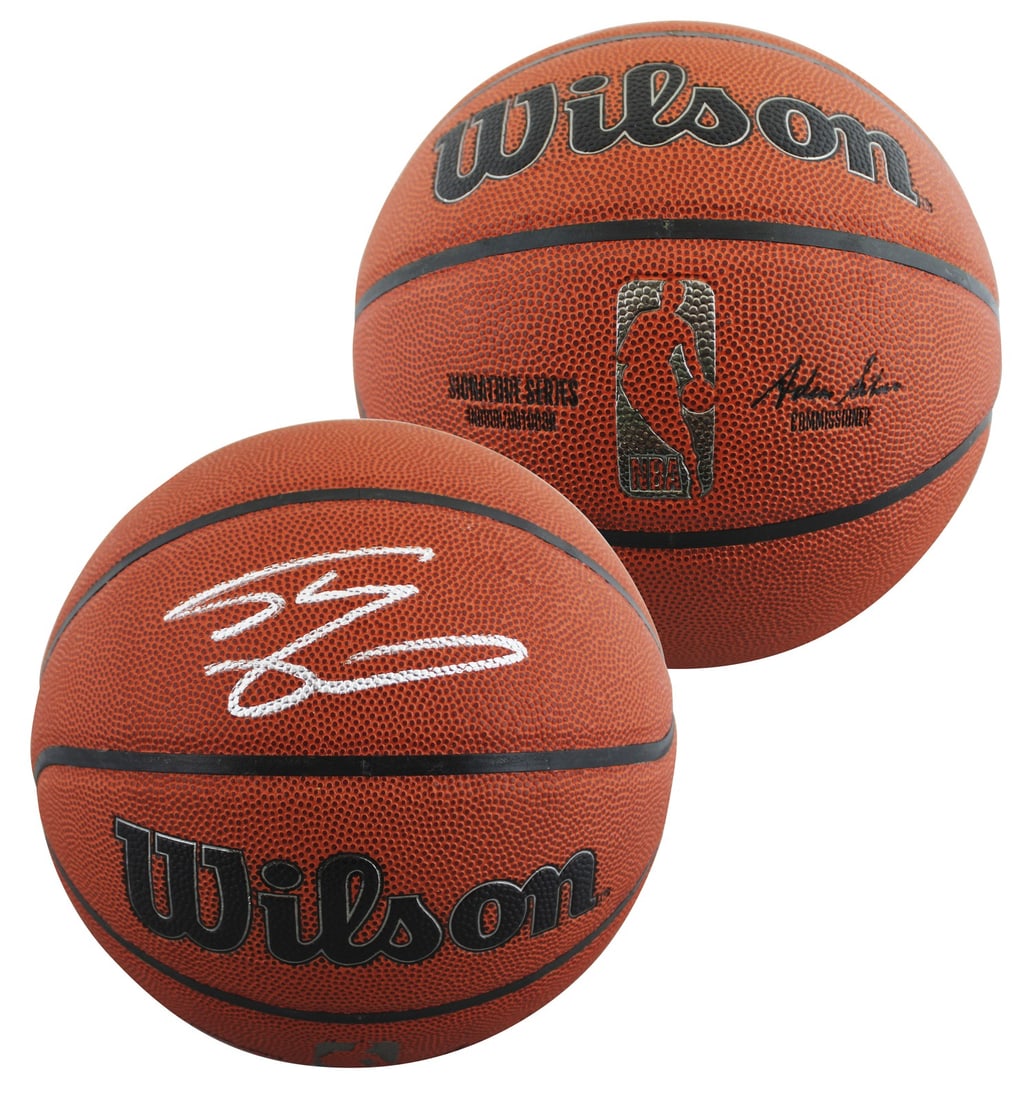 Shaquille O'Neal Signed Lakers Wilson Basketball BAS Witnessed Authenticated (1 of 4)