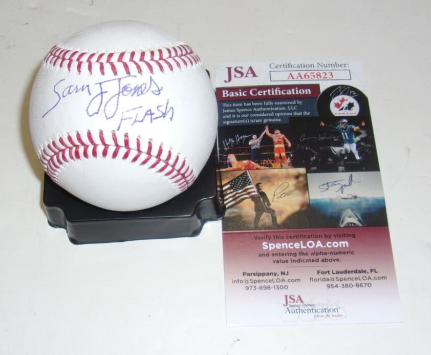 Sam Gordon Signed MLB Baseball Flash Gordon JSA COA Authentic (1 of 1)