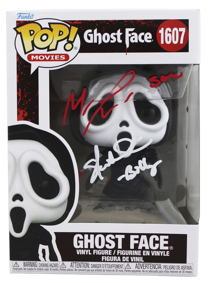 Ghost Face Funko Pop #1607 Signed by Skeet Ulrich and Matthew Lillard JSA COA (1 of 7)