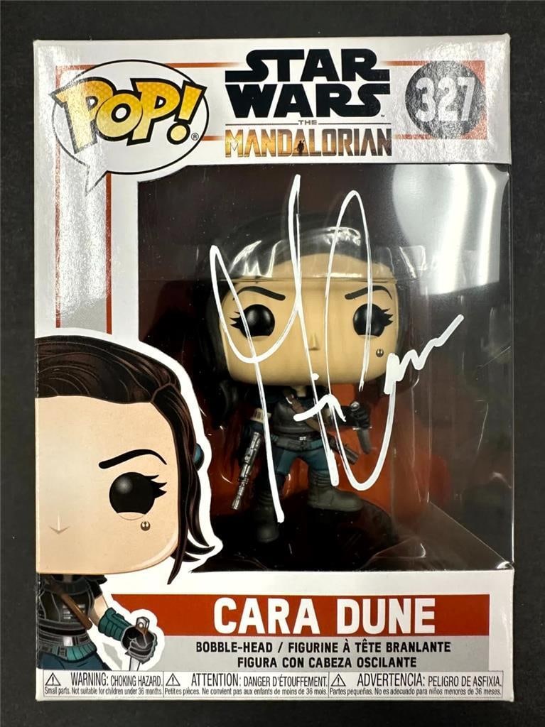 Funko Pop Cara Dune signed by Gina Carano with Beckett authentication (1 of 6)