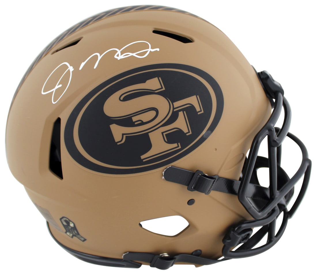Joe Montana Signed 2023 STS II Full Size Speed Proline Helmet Authentic Fanatics (1 of 3)