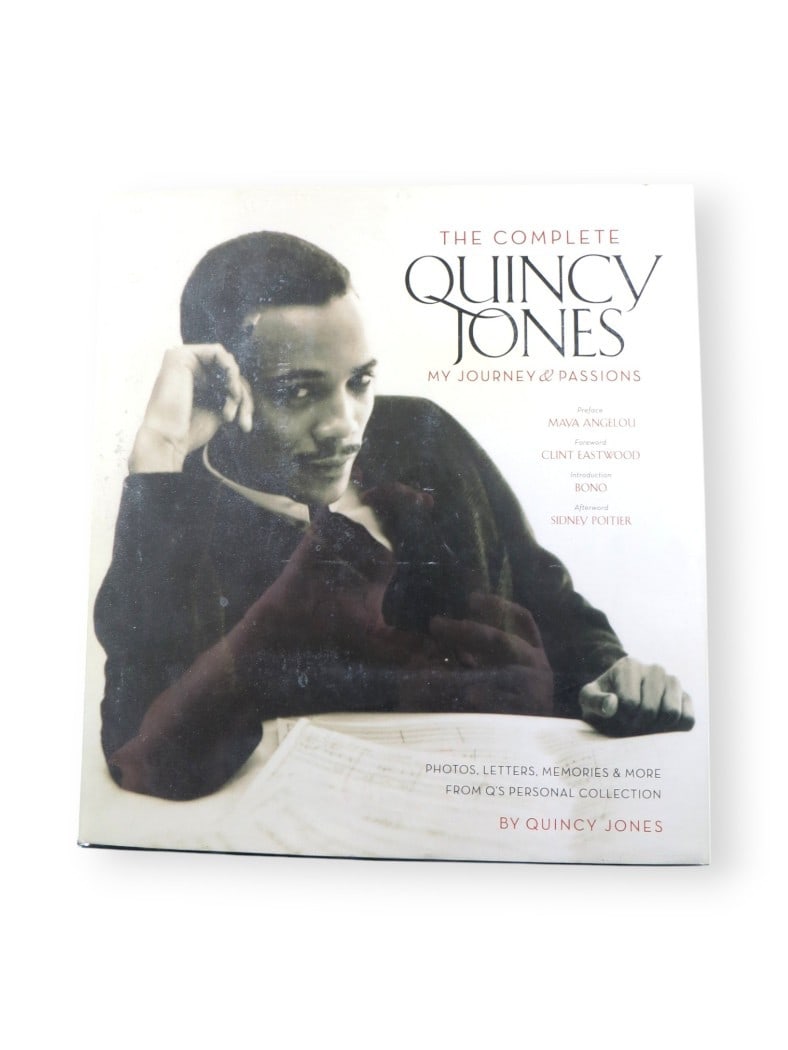 Quincy Jones Signed Book Complete My Journey Passions Beckett Authenticated (1 of 5)