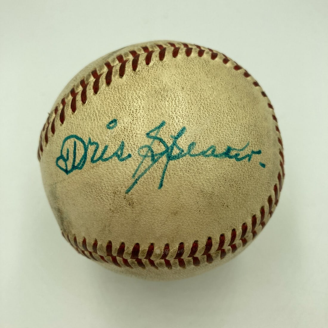 Tris Speaker Signed Official American League Baseball JSA Certified (1 of 8)