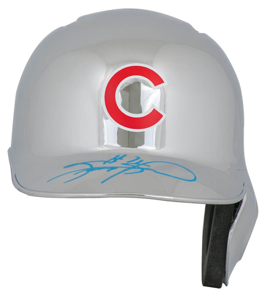 Sammy Sosa Signed Chicago Cubs Mini Batting Helmet with COA (1 of 1)
