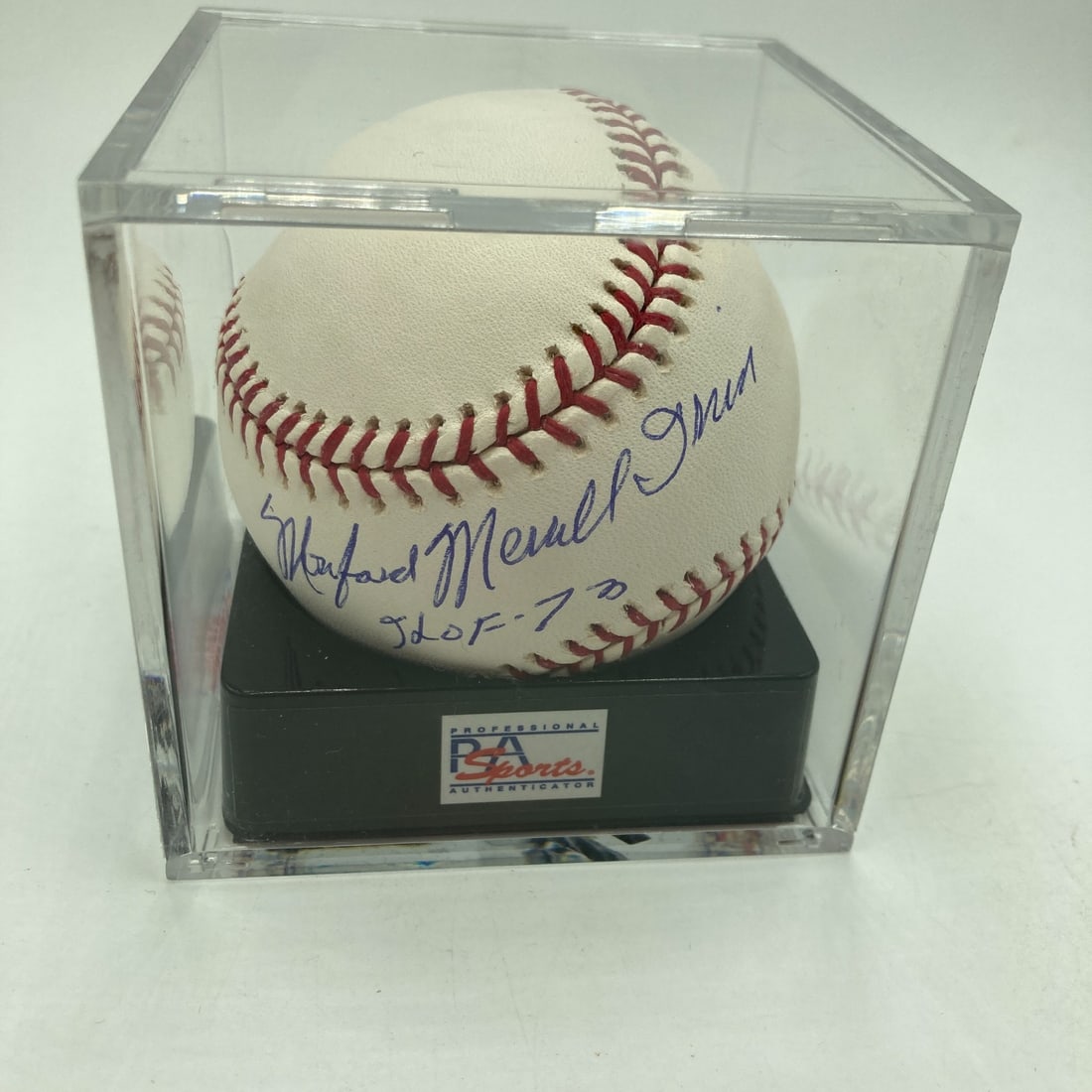 Monte Irvin Signed MLB Baseball PSA DNA Graded 10 GEM MINT (1 of 5)