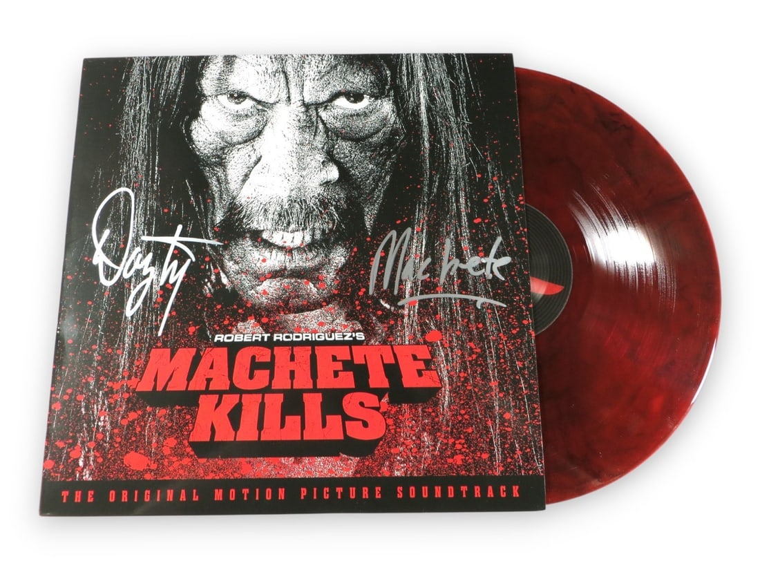 Album Cover Hand Signed by Danny Trejo as Machete Beckett Authenticated (1 of 4)