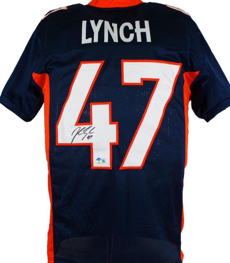 John Lynch Autographed Denver Broncos Jersey Beckett Authenticated (1 of 11)
