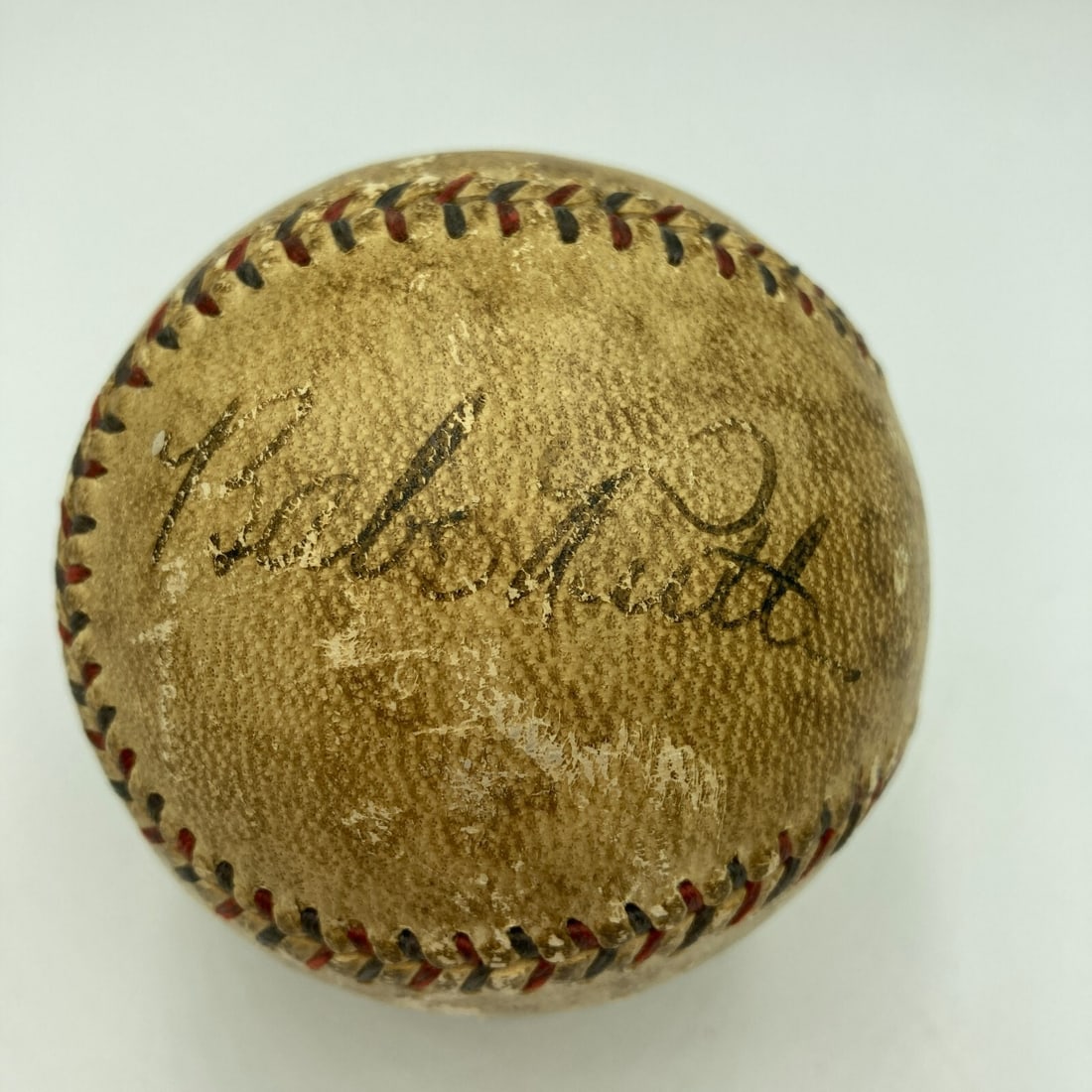 Babe Ruth Signed 1930s American League Baseball JSA Beckett COA (1 of 7)