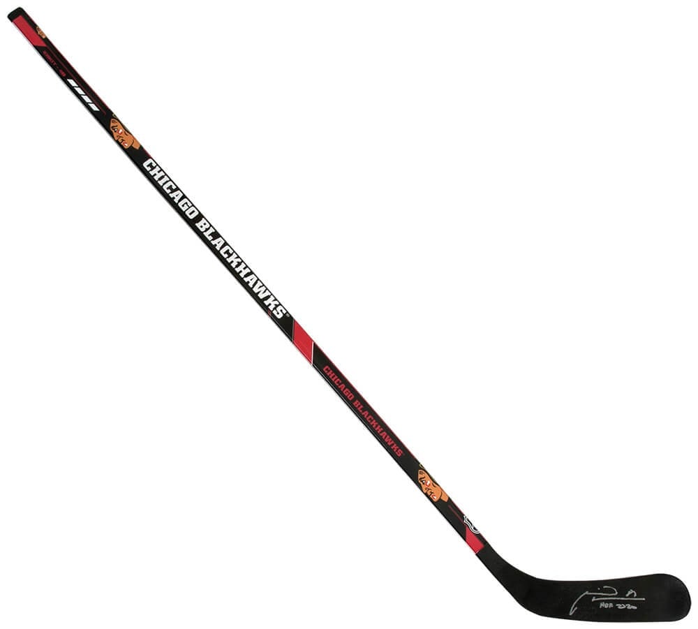 Marian Hossa Signed 48" Blackhawks Hockey Stick HOF 2020 COA (1 of 1)
