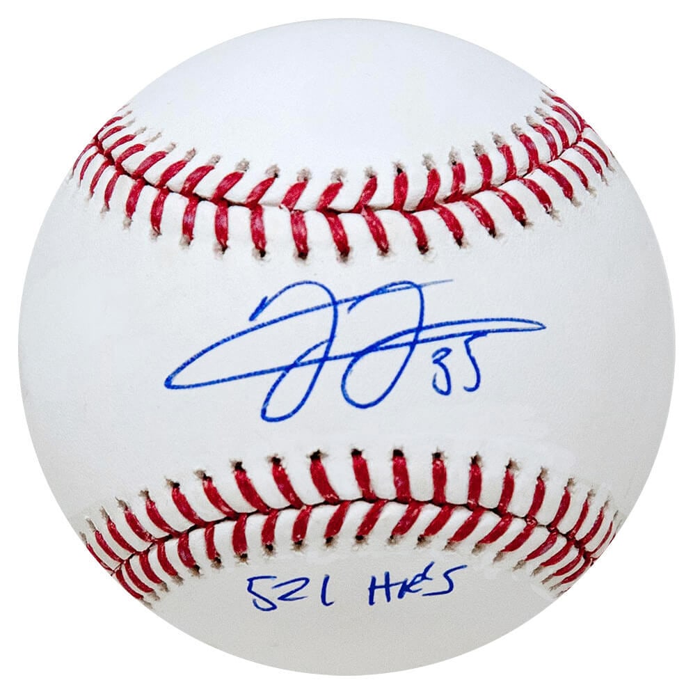 Frank Thomas Signed MLB Baseball with '521 HRs' Inscription - Sports COA (1 of 1)