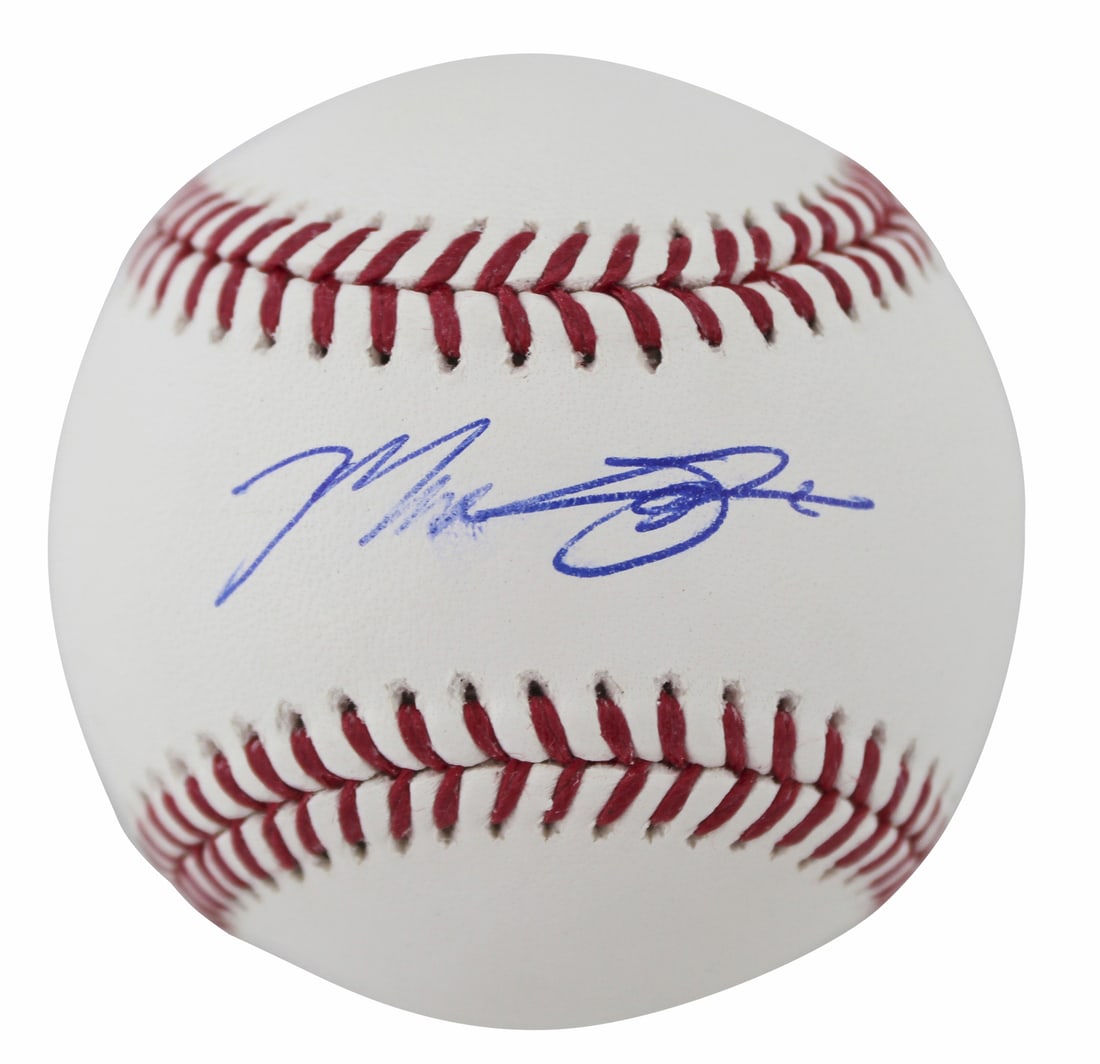 Max Scherzer Signed Texas Rangers Baseball Beckett Authenticated (1 of 2)
