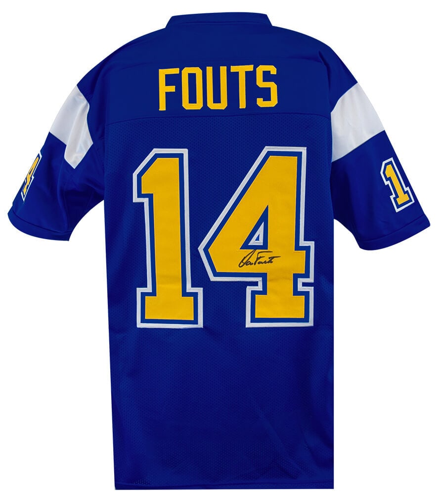 Dan Fouts Signed Los Angeles Chargers Navy Throwback Jersey COA (1 of 3)