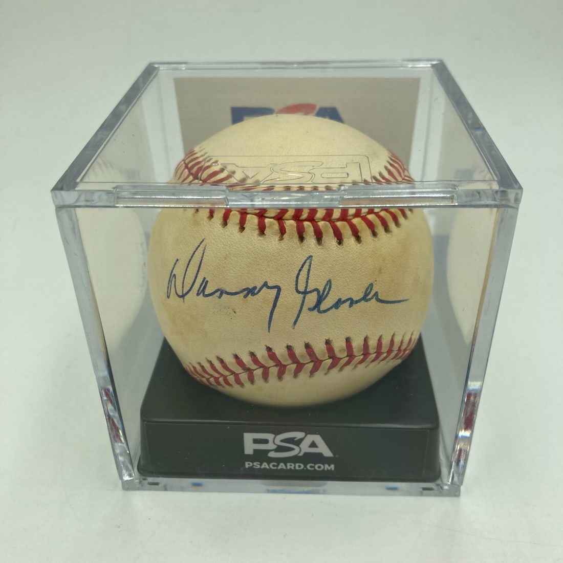 Danny Glover Signed National League Baseball with PSA DNA COA (1 of 5)