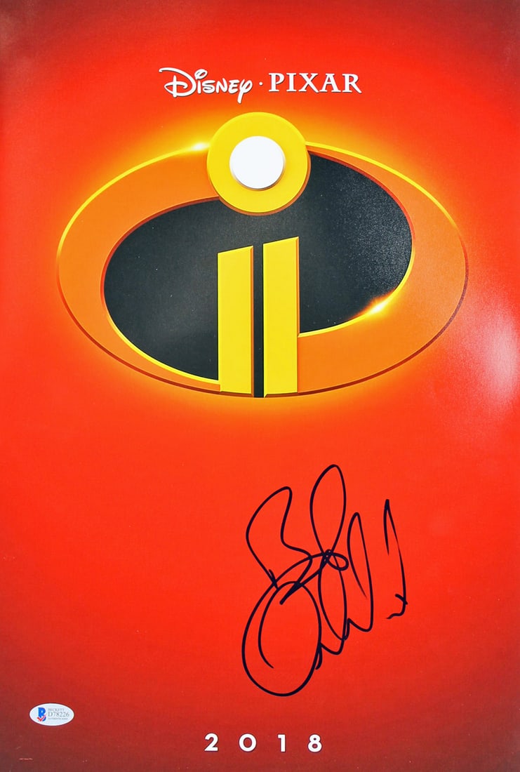 Bob Odenkirk Signed 12x18 Photo The Incredibles 2 BAS Authenticated: Bob Odenkirk Signed 12x18 Photo The Incredibles 2 BAS Authenticated Capture a piece of cinematic history with this authentic signed 12x18 photo of Bob Odenkirk from The Incredibles 2. Personally signe