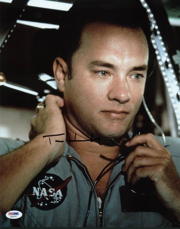 Tom Hanks Apollo 13 Signed Photo 11x14 Autographed PSA/DNA #X44357 (1 of 1)
