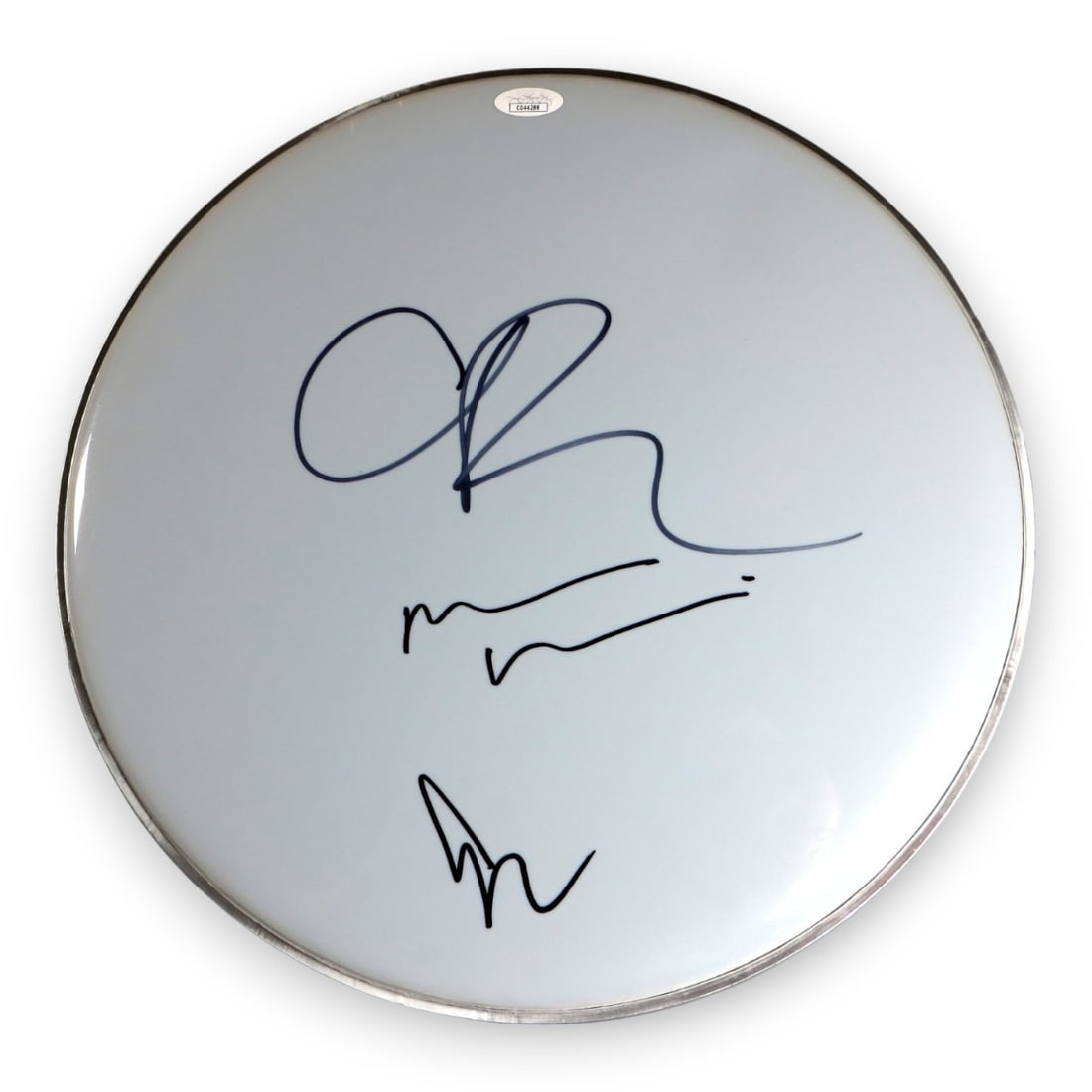 Yellowjackets Multi Signed 13 Inch Drumhead Ricci Lynskey Hanratty JSA Authenticated (1 of 3)
