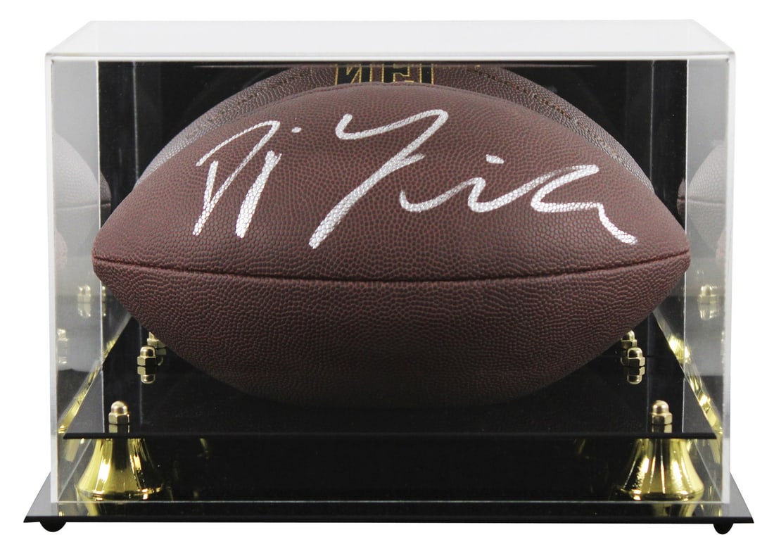 D.J. Giddens Signed Colts Wilson Super Grip Football with BAS Authentication (1 of 5)