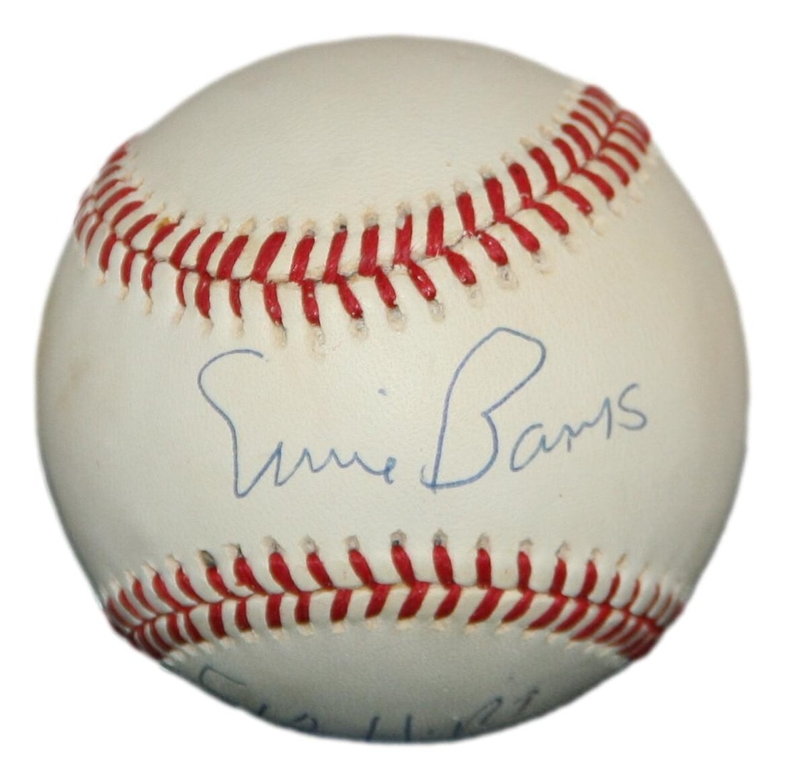 Ernie Banks Signed Cubs Baseball PSA Authenticated (1 of 3)