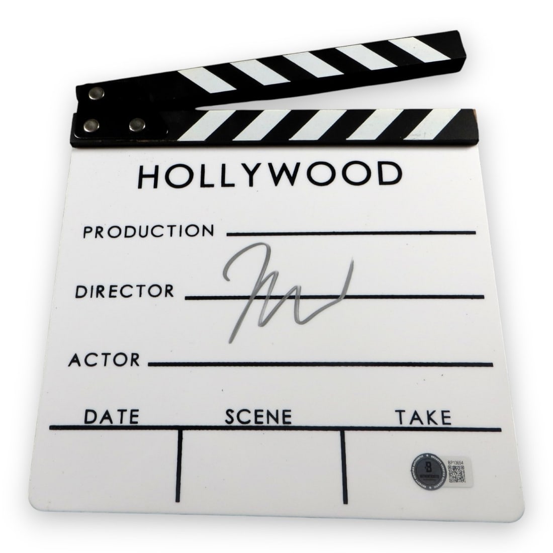 Jude Law Signed Movie Clapper The Order Sherlock Holmes Beckett Authenticated: Jude Law Signed Movie Clapper The Order Sherlock Holmes Beckett Authenticated This unique movie clapper, signed by acclaimed actor Jude Law, is an original piece that adds a touch of Hollywood memorab