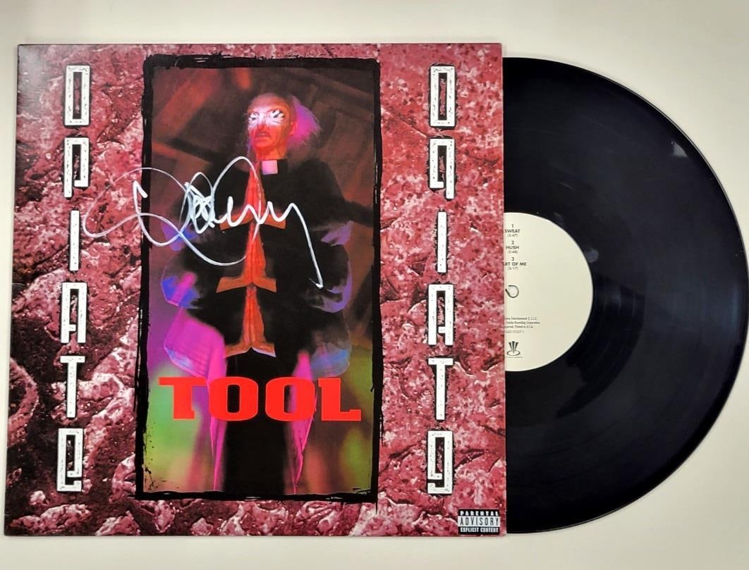 Tool Opiate album cover autographed by Danny Carey with Beckett authentication (1 of 4)
