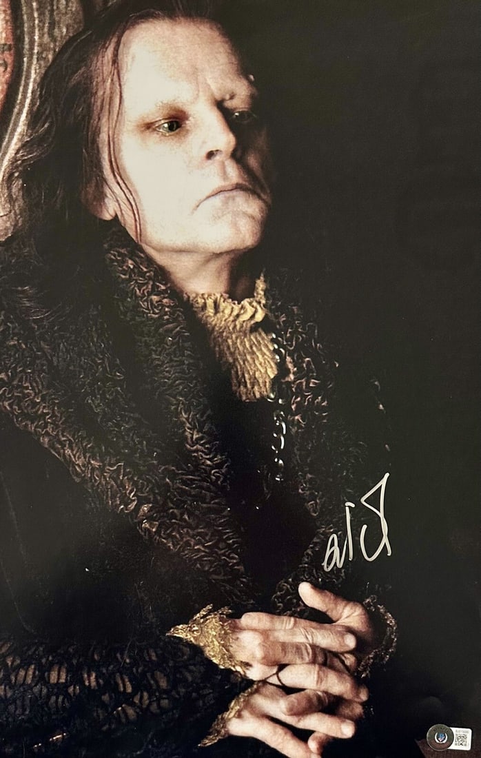 Brad Dourif Signed 12x18 Wormtongue Photo Beckett Certified (1 of 1)