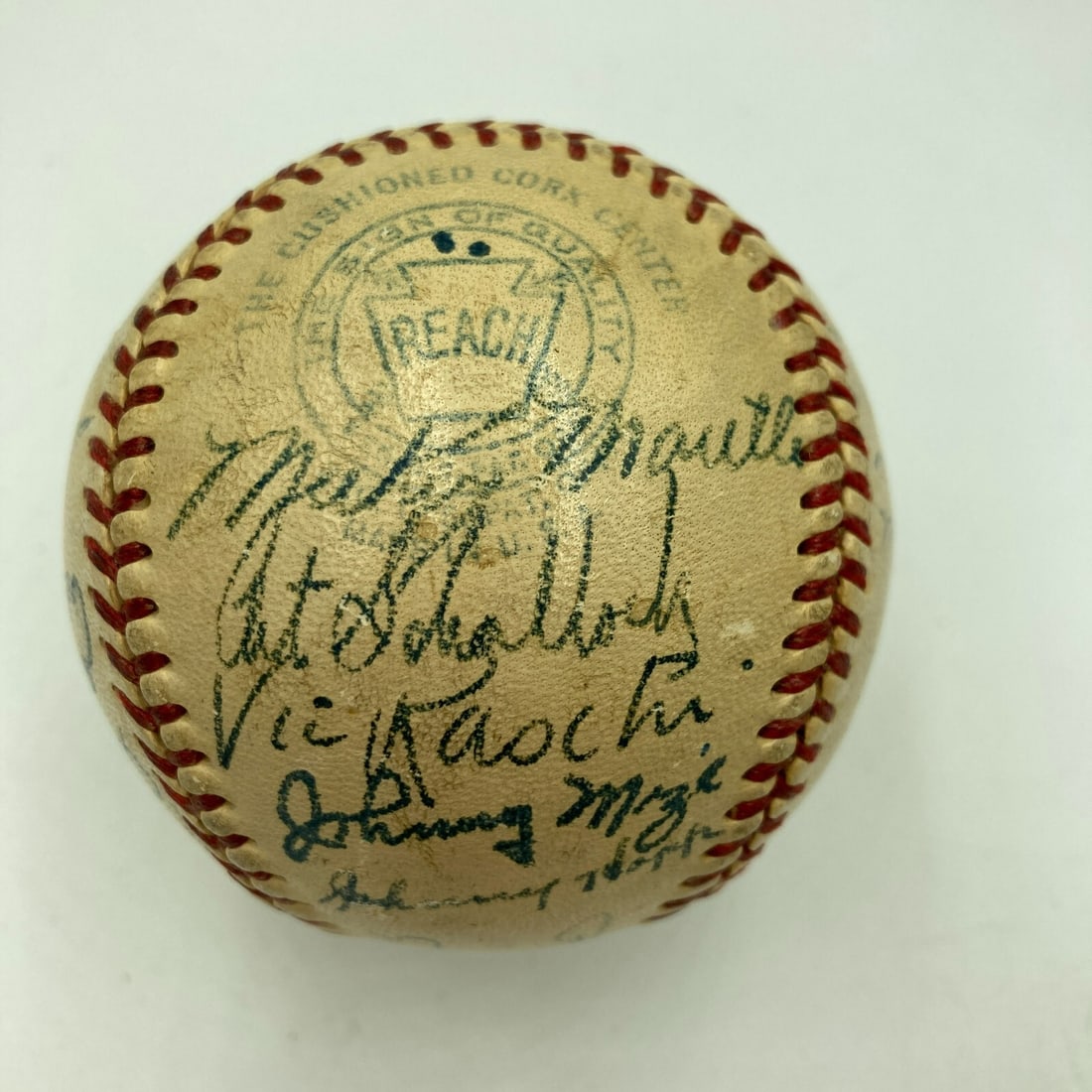 1952 New York Yankees Signed Baseball 26 Signatures JSA Authenticated (1 of 10)