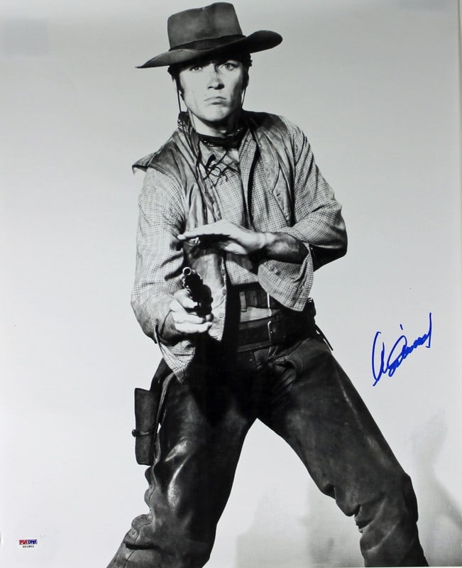 Clint Eastwood Signed 16X20 Photo Authenticated by PSA/DNA #X01802: Clint Eastwood Signed 16X20 Photo Authenticated by PSA/DNA #X01802 This stunning 16X20 photograph is an authentic piece personally signed by the legendary Clint Eastwood. It comes with a PSA/DNA Certi