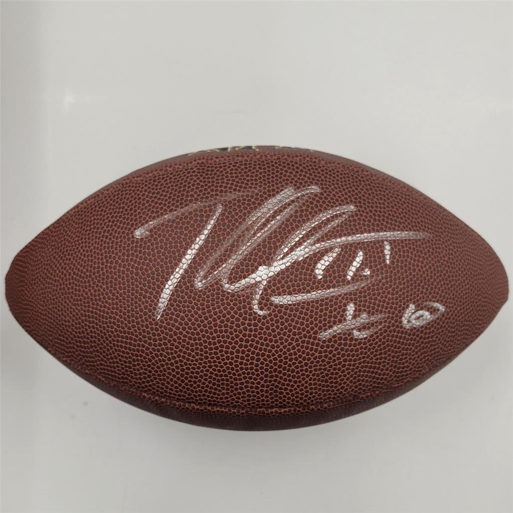 Robert Griffin III Signed Wilson NFL Football Beckett Authenticated (1 of 3)