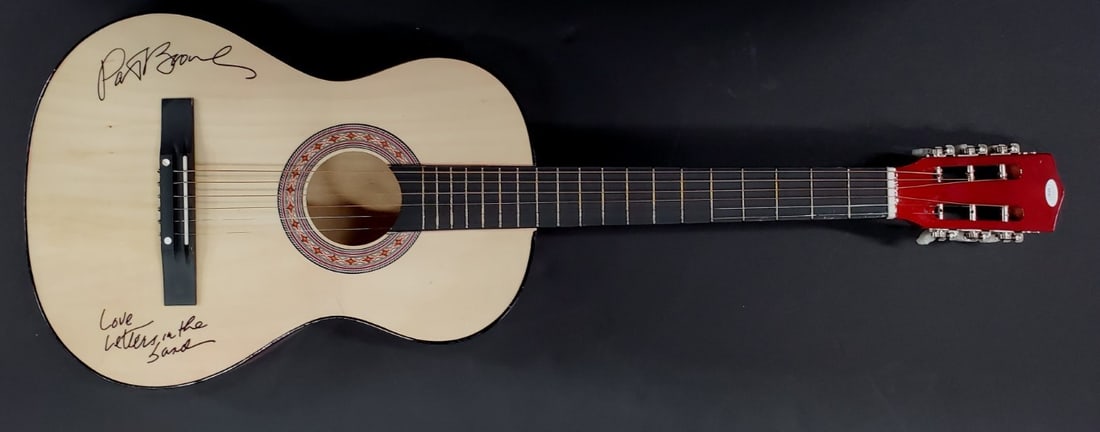 Pat Boone Autographed Guitar Love Letters in the Sand JSA Certified (1 of 6)