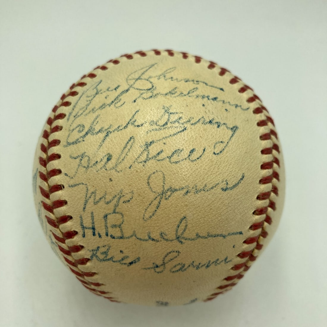 1951 St. Louis Cardinals Signed Baseball with 21 Autographs JSA COA (1 of 9)