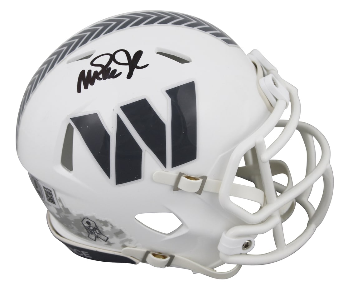 Magic Johnson Signed Washington Commanders Salute To Service Mini Helmet BAS Authenticated: Magic Johnson Signed Washington Commanders Salute To Service Mini Helmet BAS Authenticated This Washington Commanders Salute To Service III Speed Mini Helmet has been personally signed by basketball