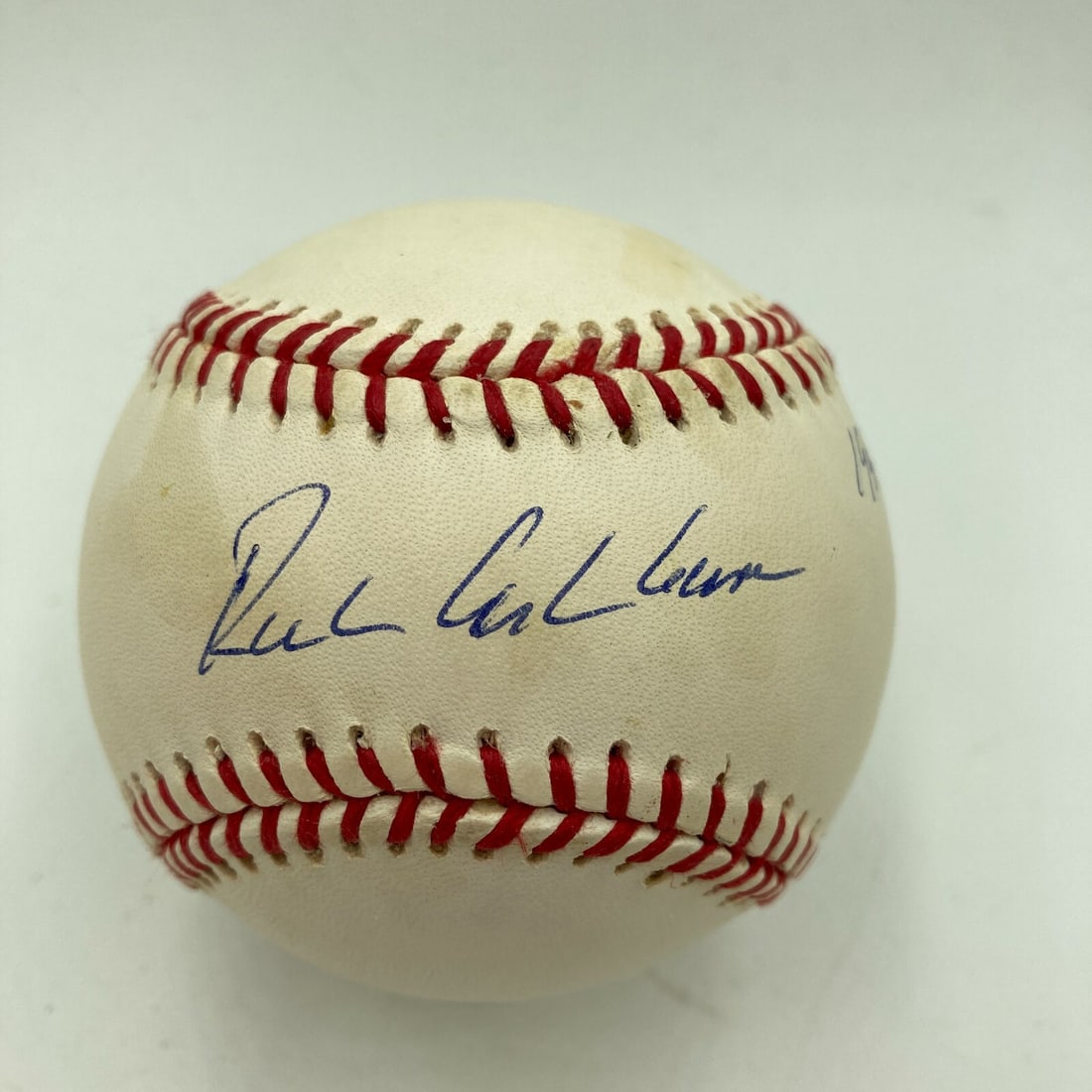Richie Ashburn Signed Inscribed Baseball 1958 Hits Leader PSA DNA COA (1 of 5)