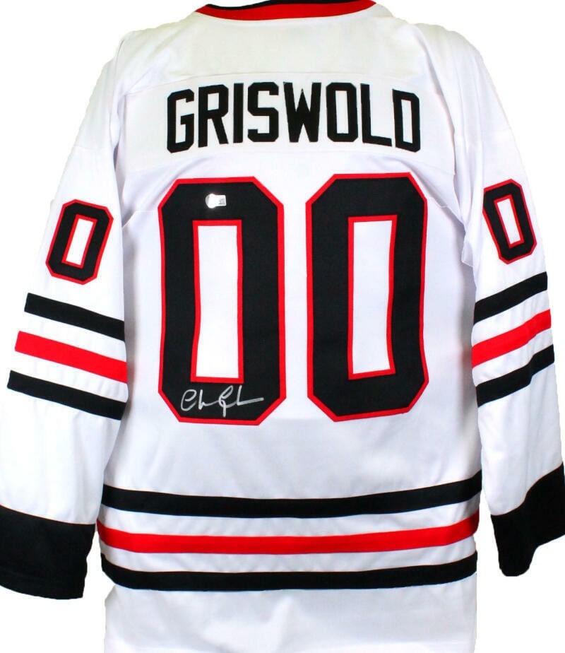 Chevy Chase Signed Hockey Jersey with Beckett Hologram (1 of 6)