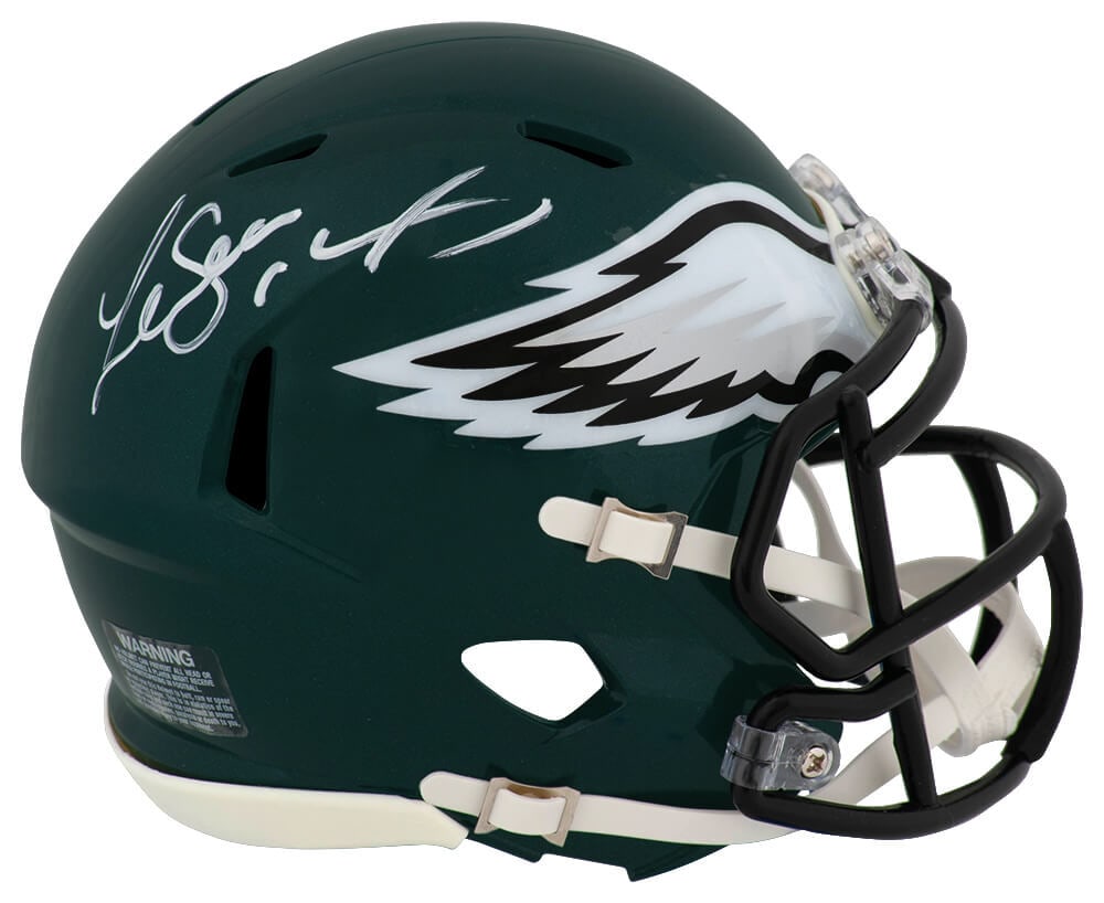 LeSean McCoy Signed Philadelphia Eagles Riddell Speed Mini Helmet with COA (1 of 1)