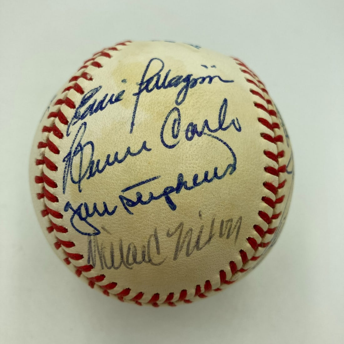Ted Williams Multi Signed Red Sox Baseball with JSA Authentication - 4