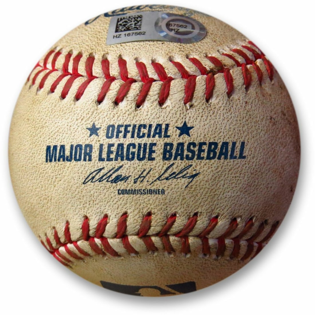 Justin Morneau Game Used Baseball MLB Authenticated 6/16/14 Foul Off Ryu (1 of 2)