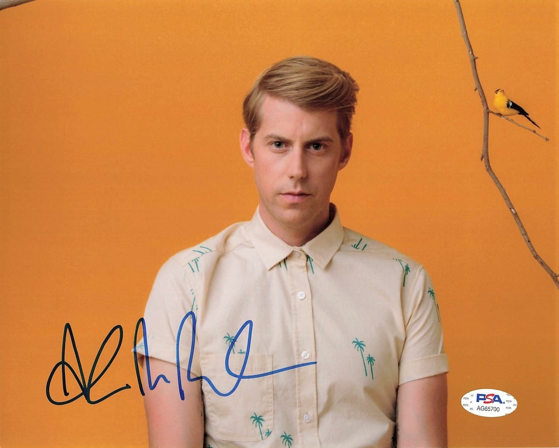 Andrew McMahon Signed 8x10 Photo PSA/DNA Authentic Autograph: Andrew McMahon Signed 8x10 Photo PSA/DNA Authentic Autograph This listing features a professionally printed 8x10 photograph signed by Andrew McMahon. The autograph has been authenticated by PSA/DNA, e