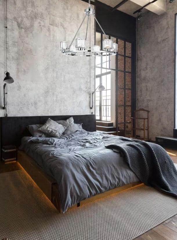 Elegant 6-Light Chrome Cadence Chandelier with Glass Shades (1 of 8)