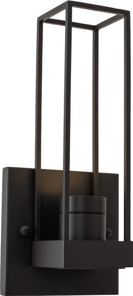 Kalco Ada Matte Black Eames Wall Sconce Dimmable LED 6W (1 of 1)