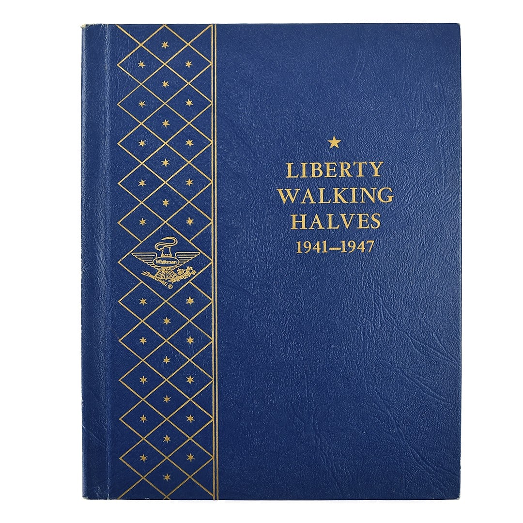 Set of 20 Liberty Half Dollars in Whitman Album 9424200 Silver US Coins (1 of 1)