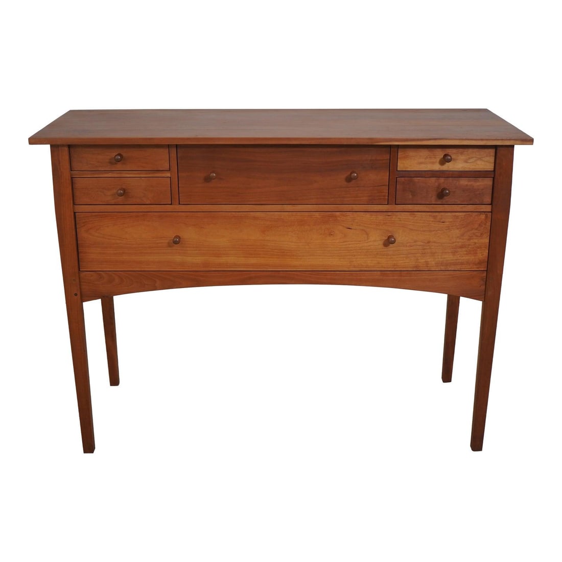 Stickley Arts & Crafts Cherry 6 Drawer Sideboard Quality Construction (1 of 10)