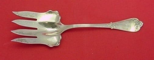 Tiffany & Co Beekman Sterling Silver Fish Serving Fork 9.25 Inches (1 of 2)
