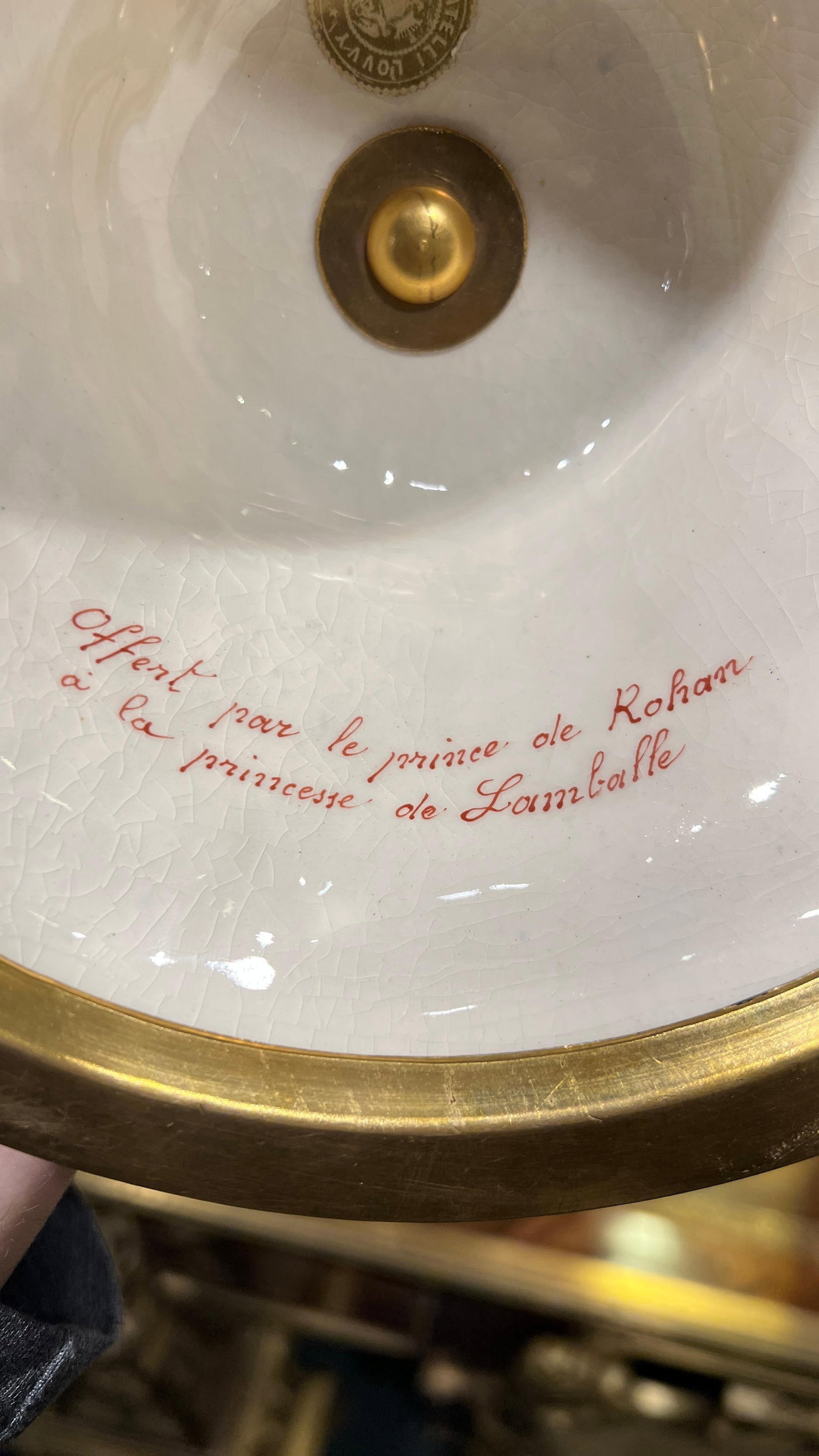 Set of 2 French Sevres Style Bronze Porcelain Vases Signed Poitevin 19th Century - 15